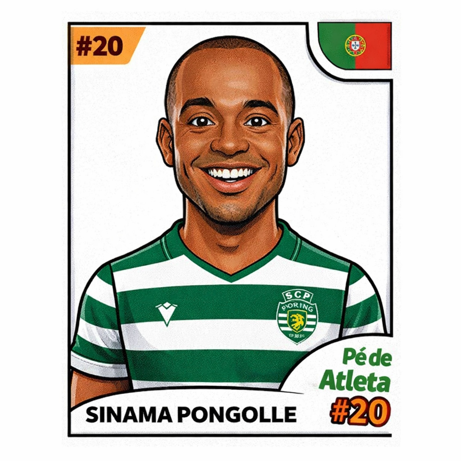 Pé de Atleta #20 - Sinama Pongolle episode artwork