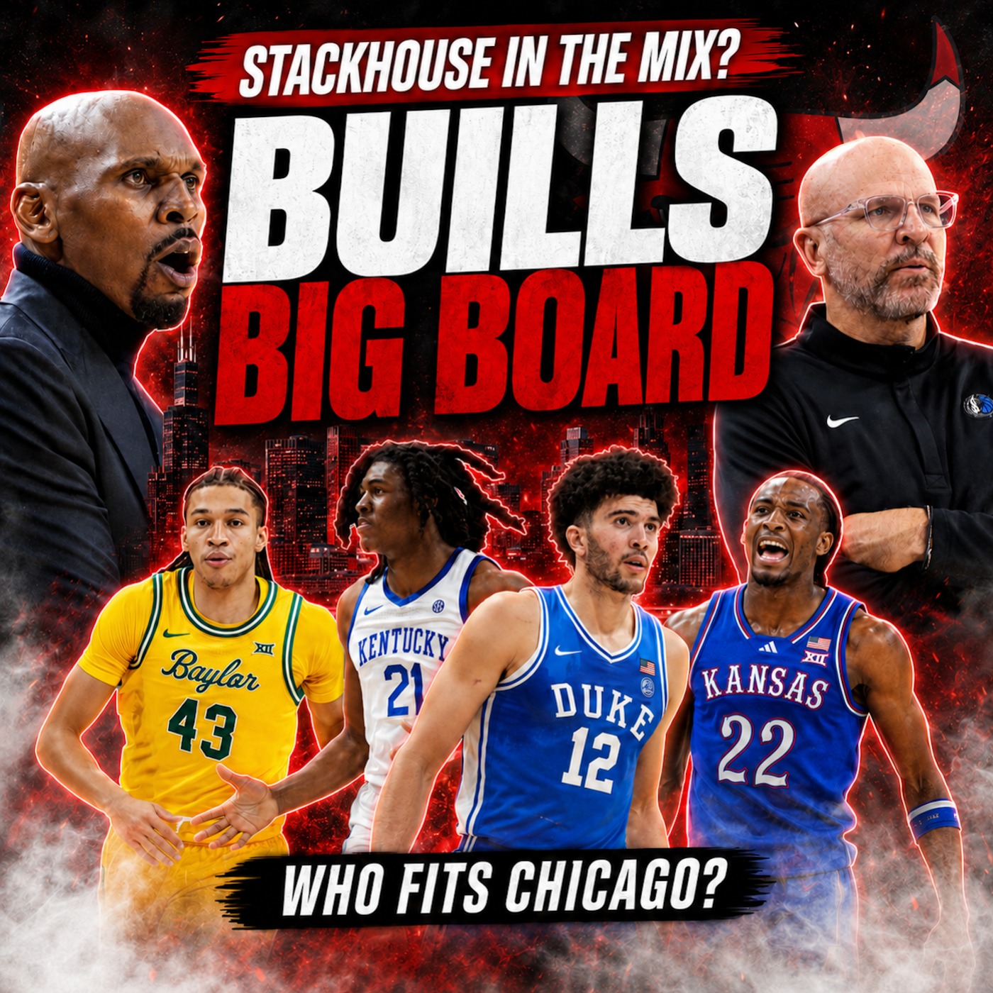 Bulls Dream Draft: Peterson Slide, Caleb Wilson Trade-Up & Cameron Carr Buzz