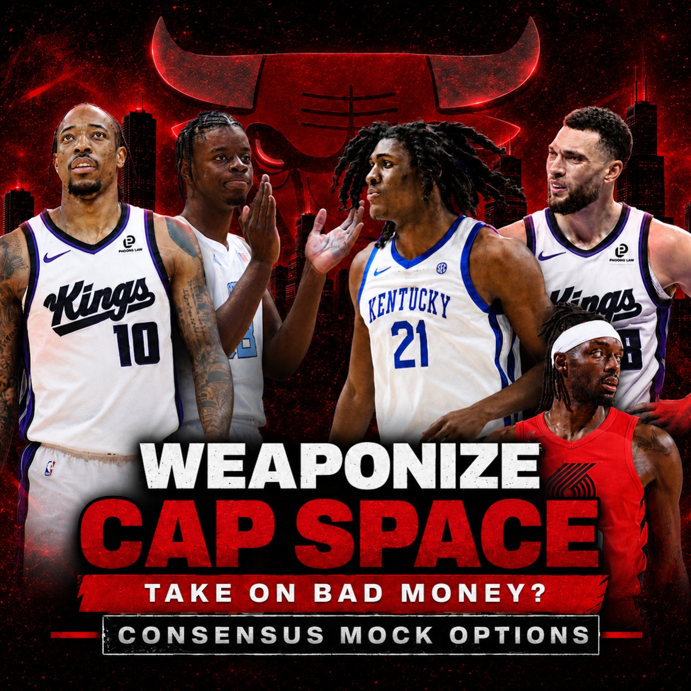 Bulls Could Weaponize Cap Space For Draft Picks This Summer | Consensus Draft Picks For THe Chicago Bulls