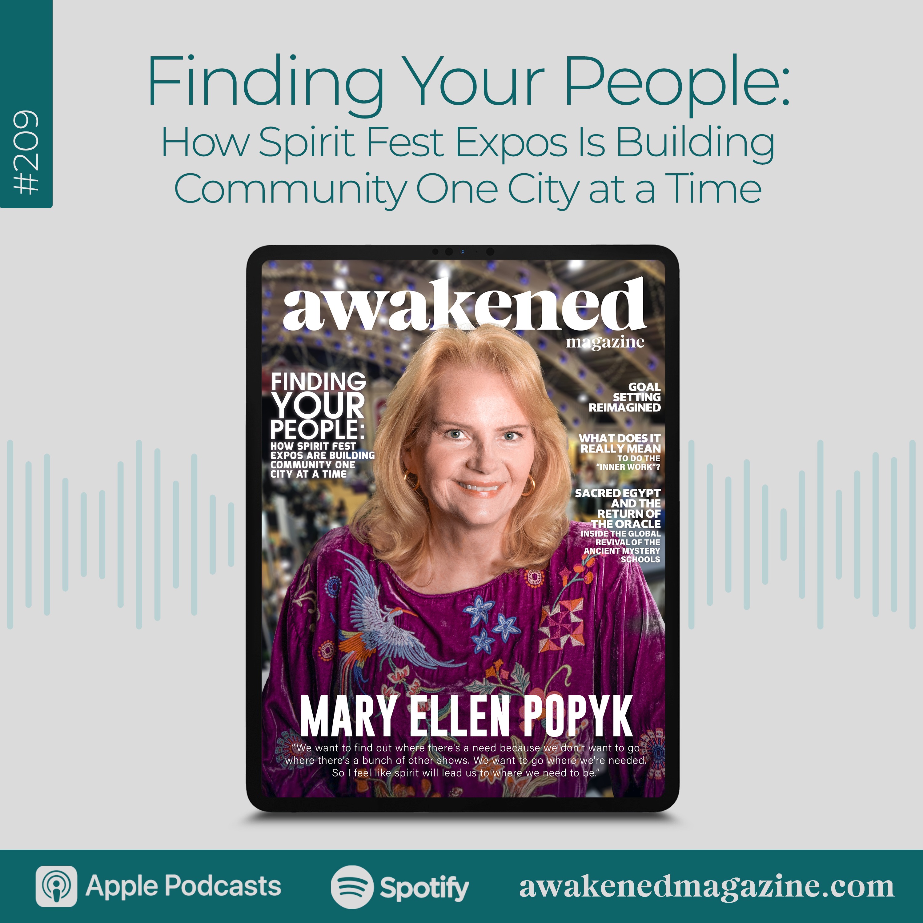 Finding Your People: How Spirit Fest Expos Is Building Community One City at a Time – Mary Ellen Popyk episode artwork