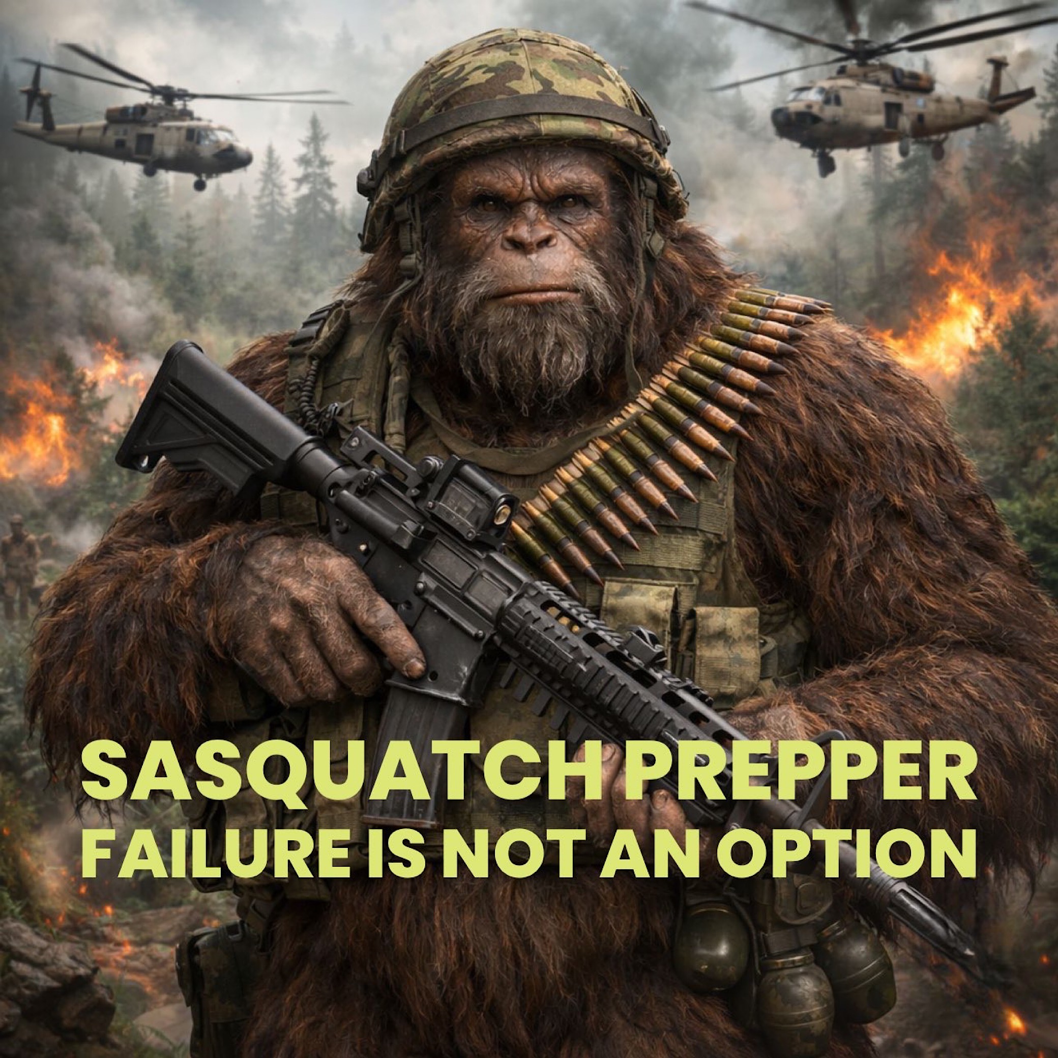 Sasquatch Prepper cover
