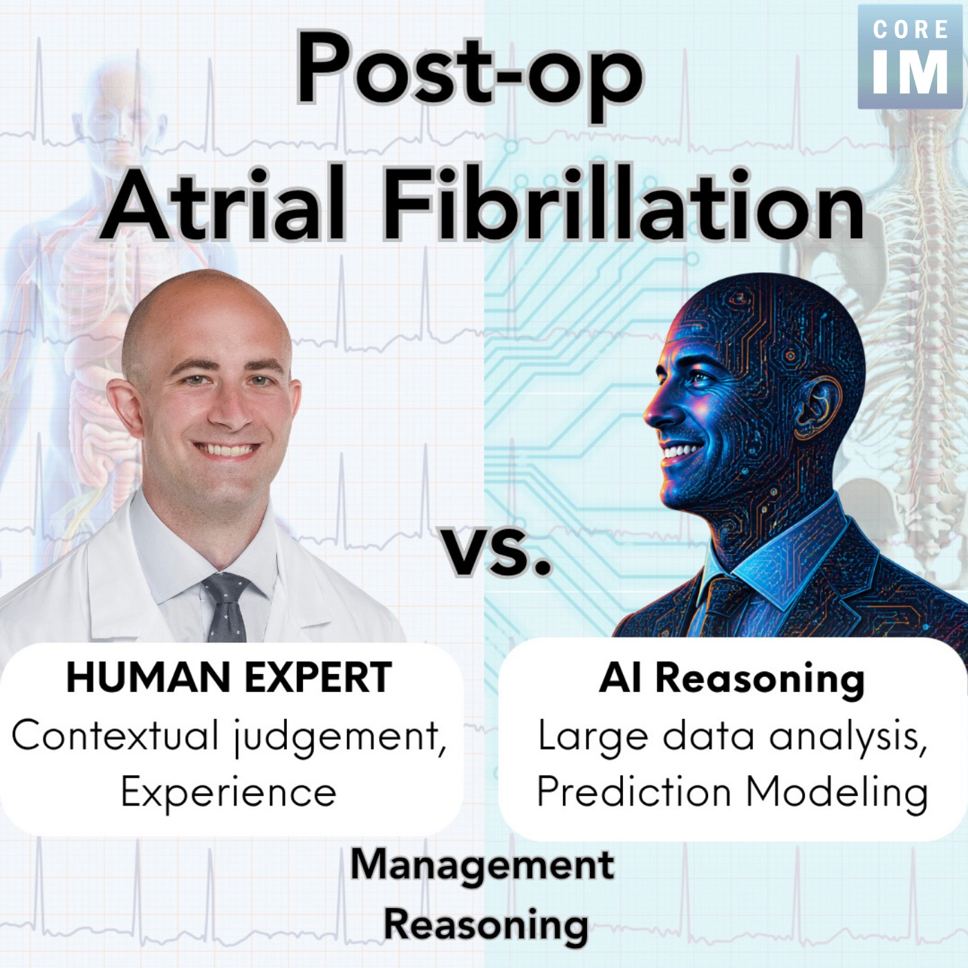 #208 AI vs. Human with Post-Op AFib: Bread & Butter Series
