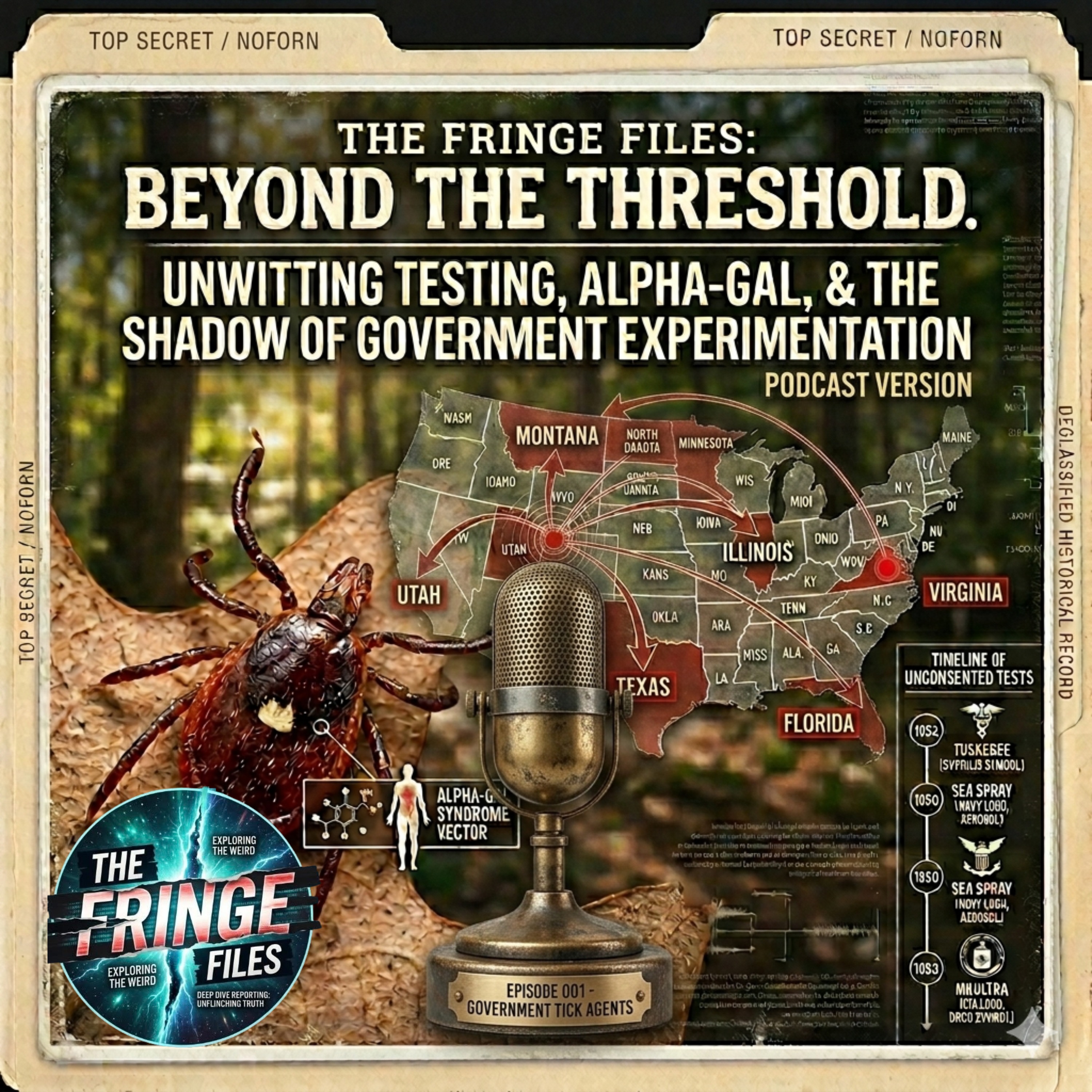 Alpha-Gal Syndrome & Government Ticks | The Shadow of Experimentation episode artwork