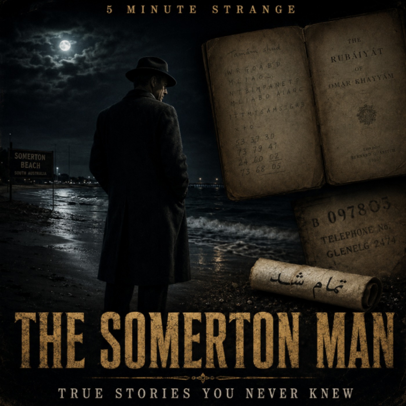 The Somerton Man: The Code Nobody Has Ever Cracked | 5 Minute Strange episode artwork