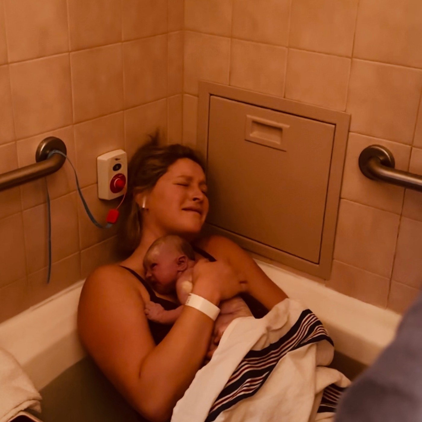 Episode 458 Celia’s Hospital Water Birth VBAC After Traumatic Vaginal Births & Peaceful Cesarean + Prenatal Depression
