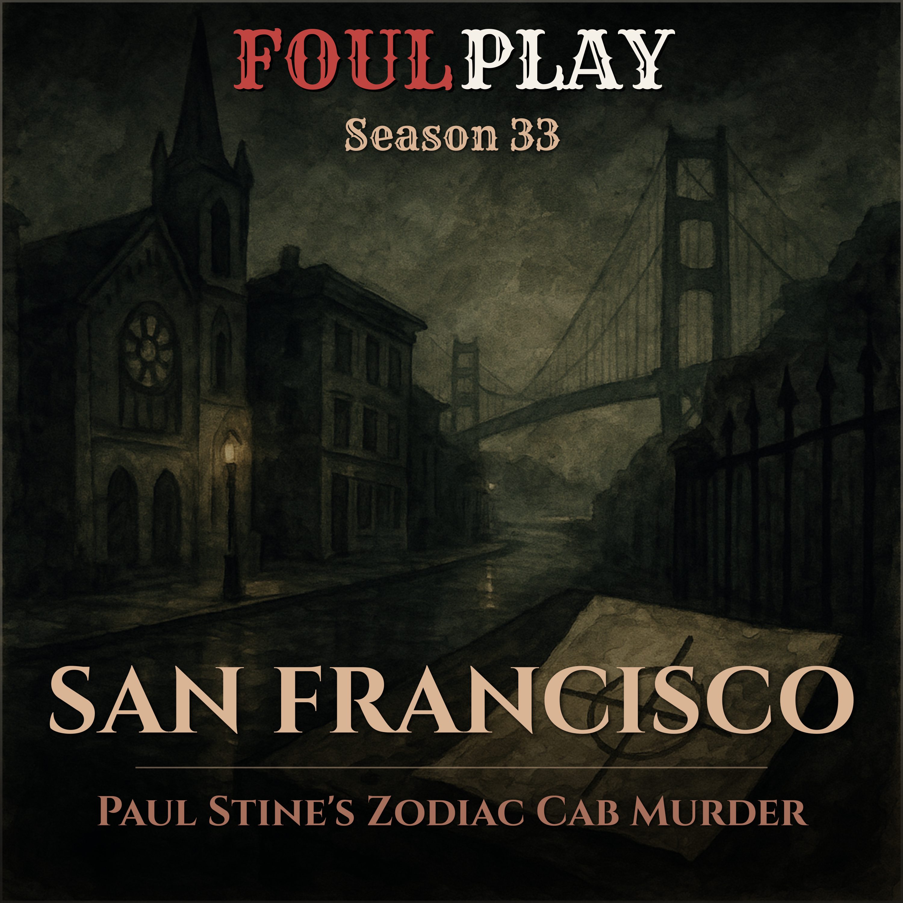 San Francisco: Paul Stine's Zodiac Cab Murder episode artwork