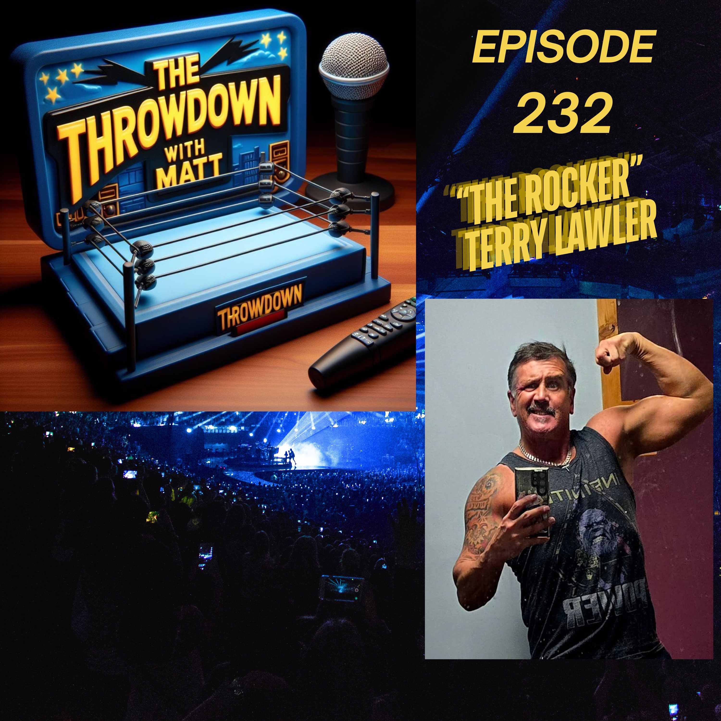 The Throwdown Episode 232: "The Rocker" Terry Lawler episode artwork