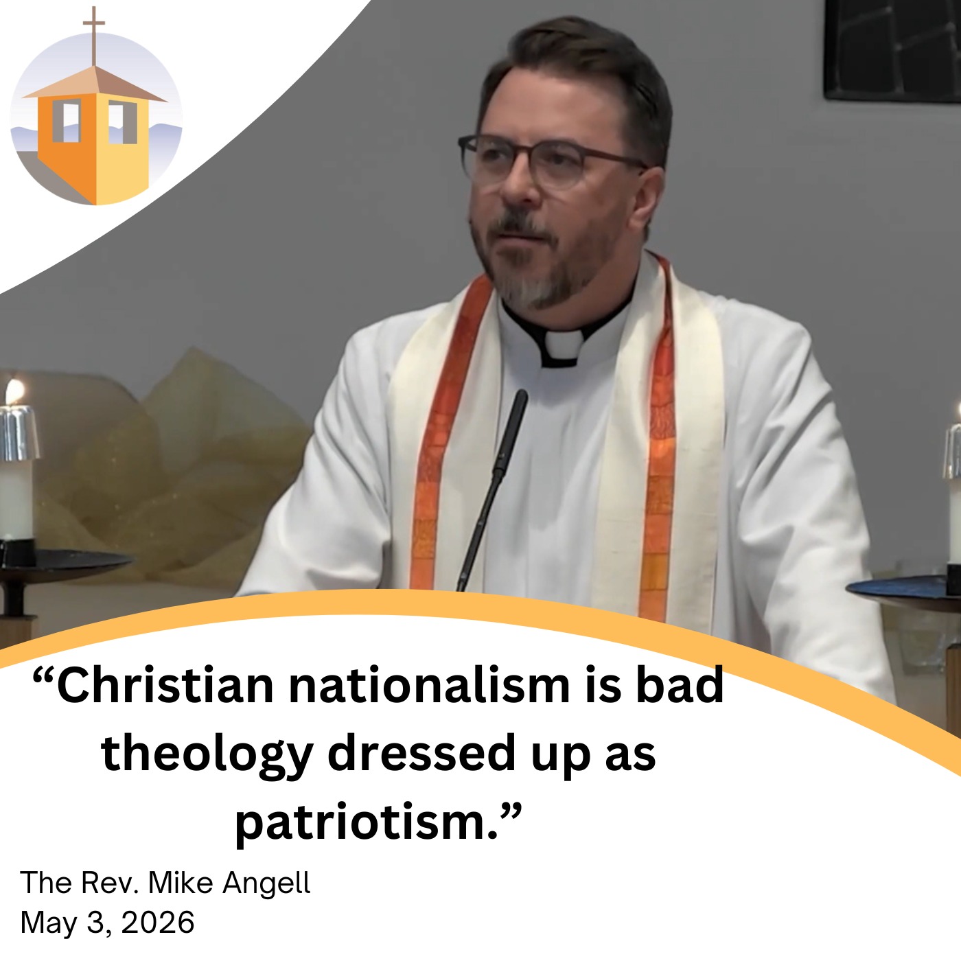 Jesus Is Not a Christian Nationalist - The Rev. Mike Angell episode artwork