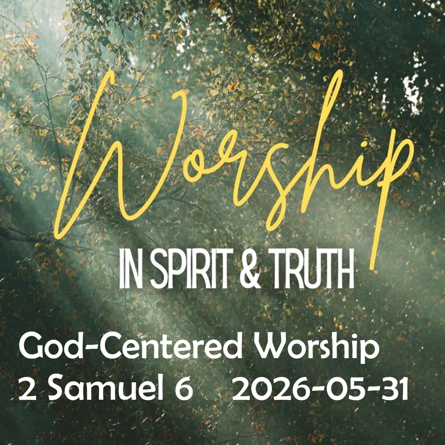 2026.05.31  God-Centered Worship episode artwork