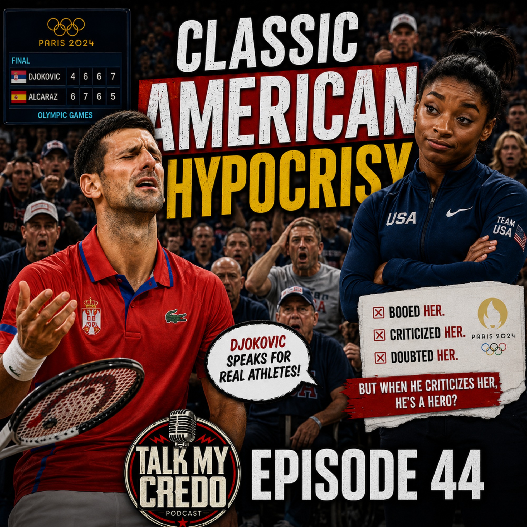 Simone Biles, The Lakers NEW Big 3 & Modern Hypocrisy | #44 episode artwork