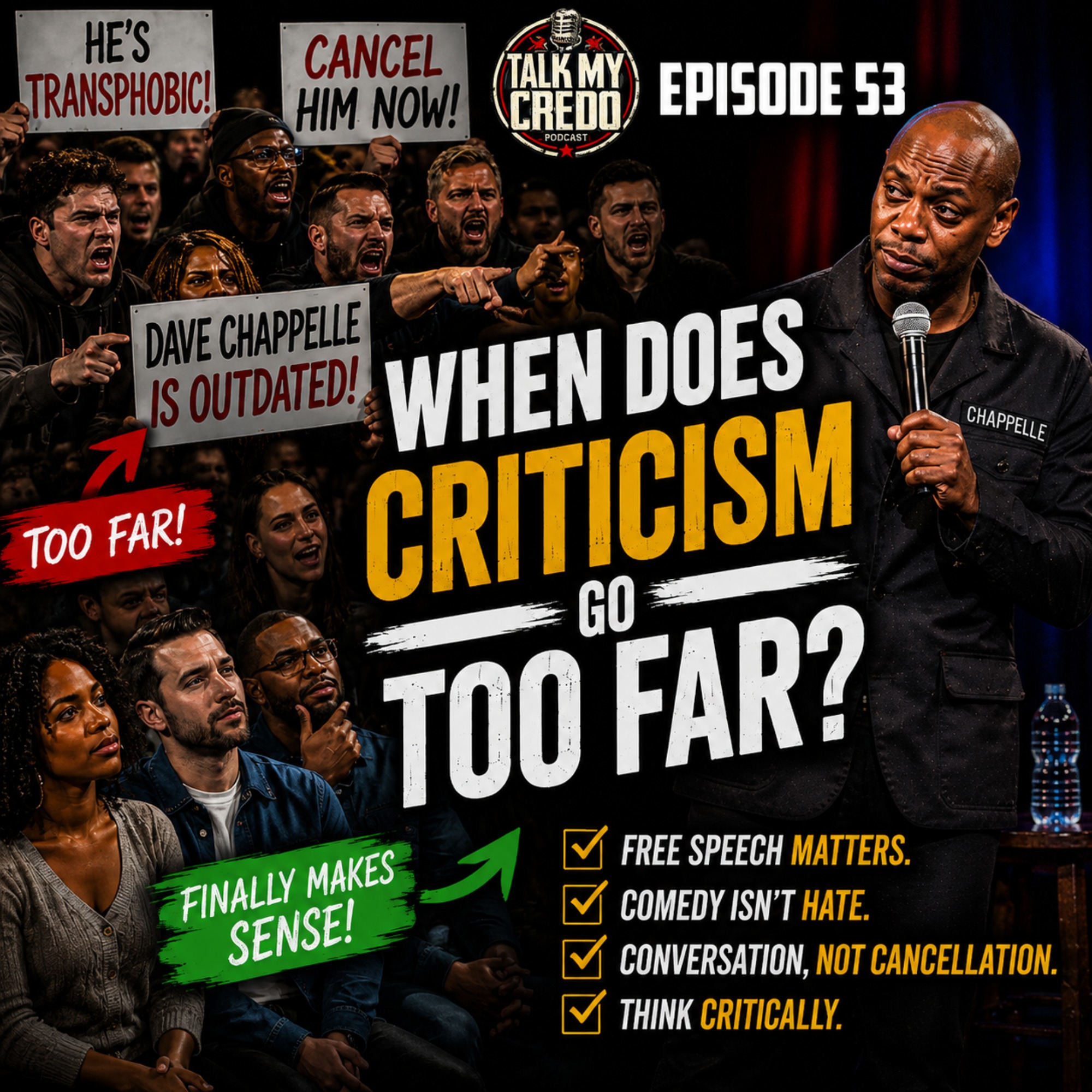 The Dave Chappelle Debate Got Bigger Than Comedy | #53 episode artwork