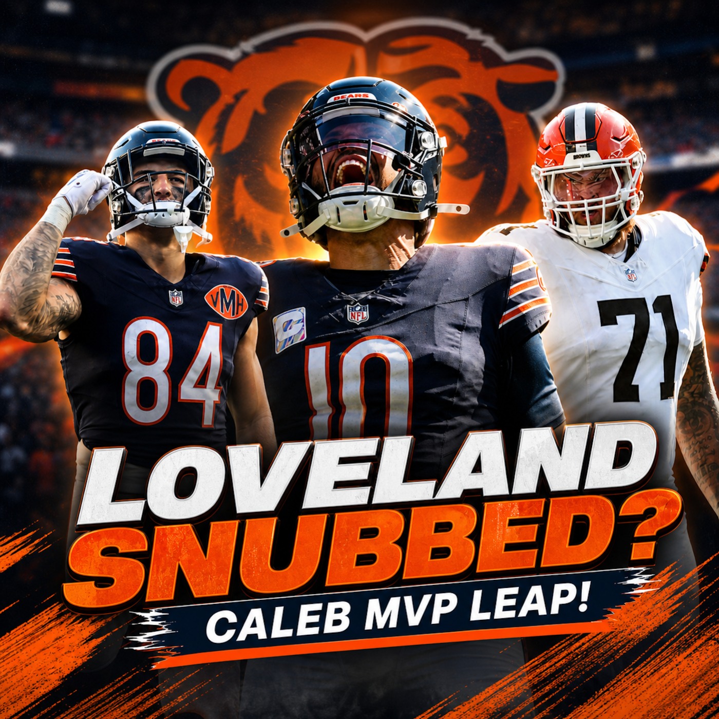 Caleb Williams MVP Leap? Colston Loveland Snub & Roster Bubble Veterans