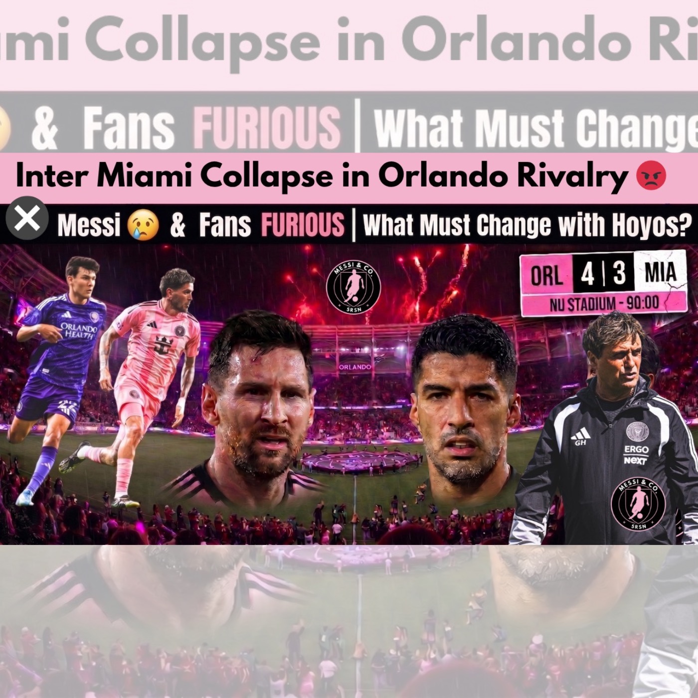 Play EPIC COLLAPSE 😡 Inter Miami Blow It vs Orlando | Messi Furious, What Must Change?