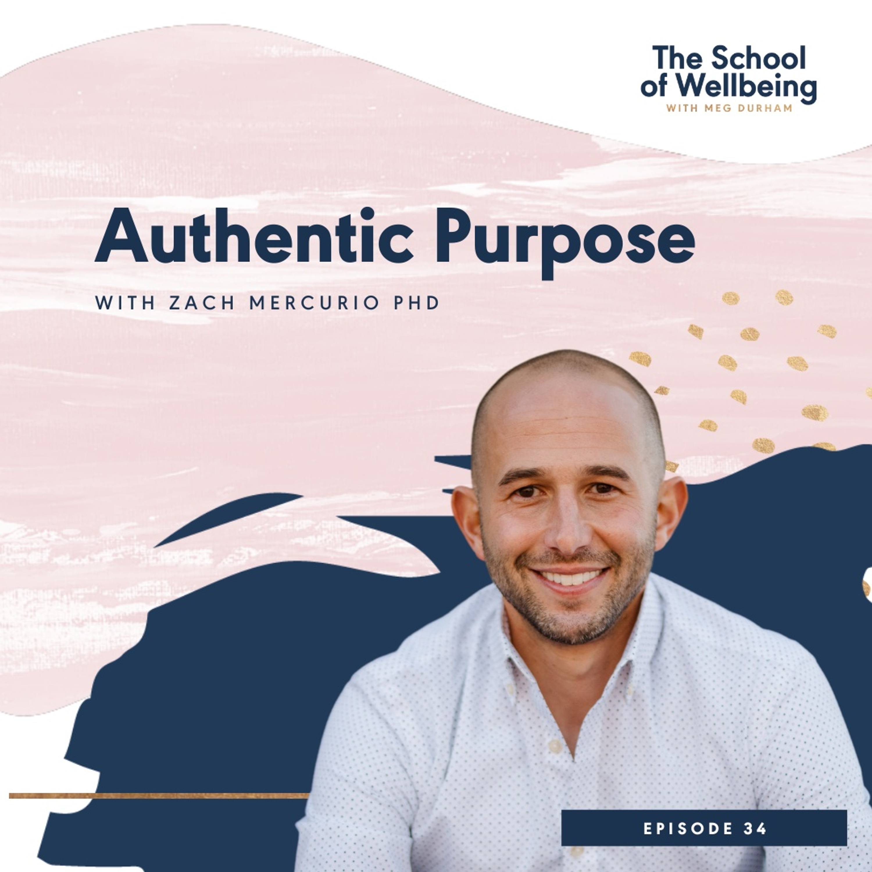 TSOW34: Authentic Purpose with Zach Mercurio PhD