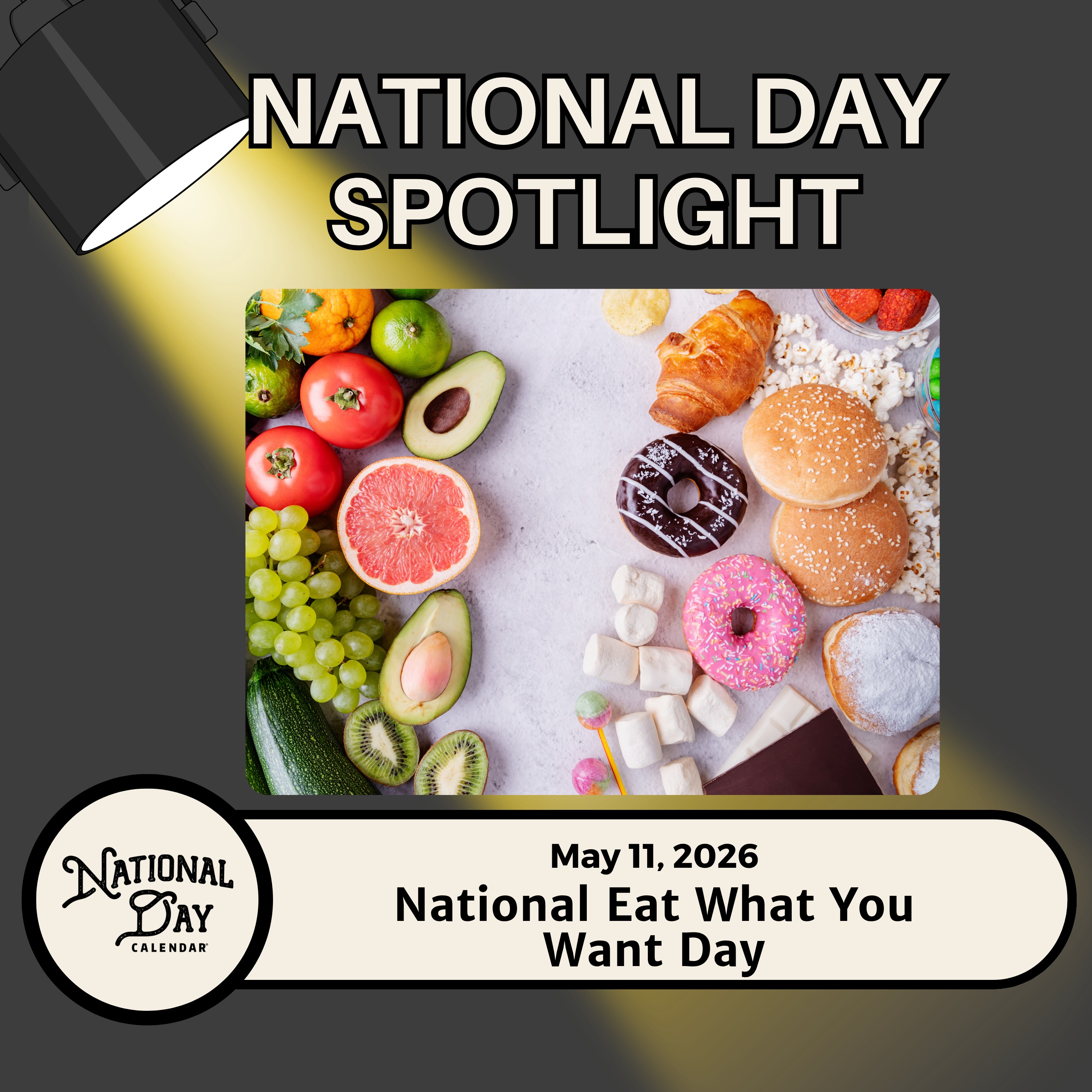 National Eat What You Want Day episode artwork