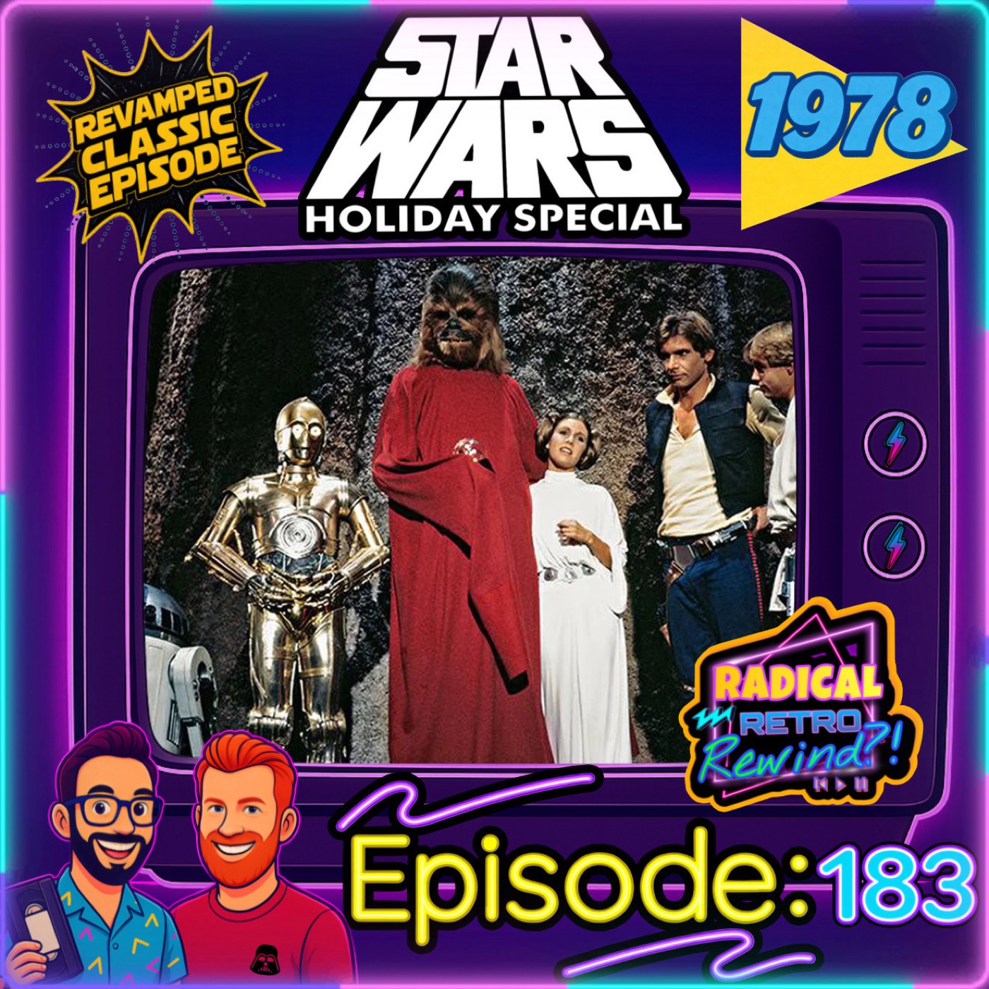Episode 183: "The Star Wars Holiday Special" Revamped & Revisited (1978) episode artwork