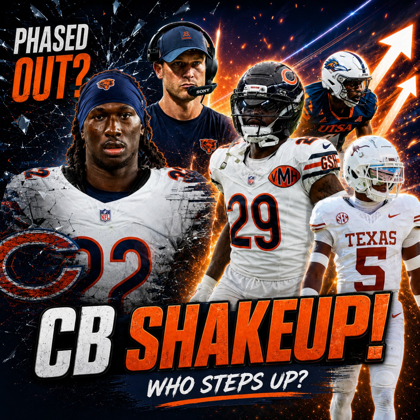 Ben Johnson Sends CLEAR Message With Zah Frazier Release | Bears Sign 4 Rookies