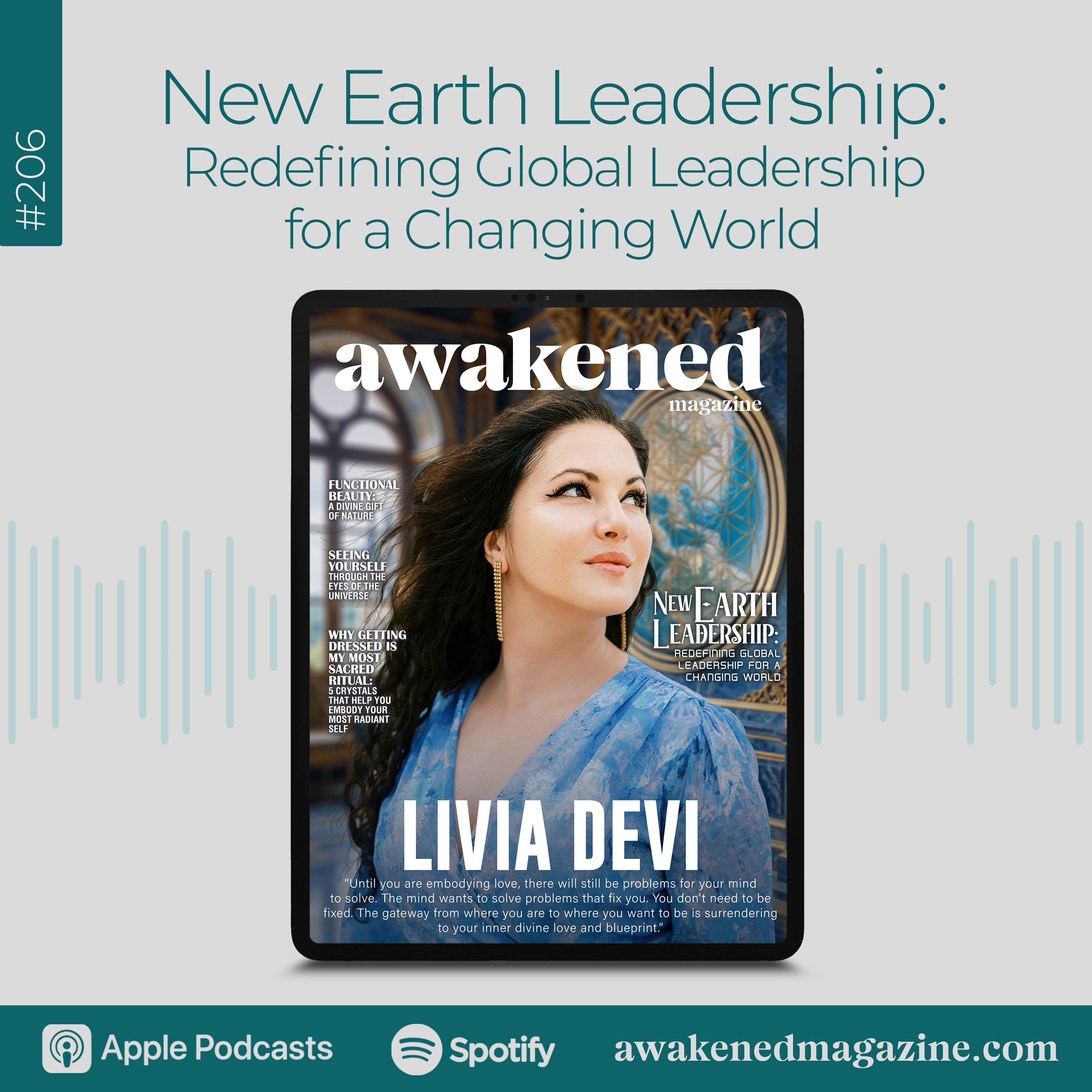 New Earth Leadership: Redefining Global Leadership for a Changing World – Livia Devi episode artwork
