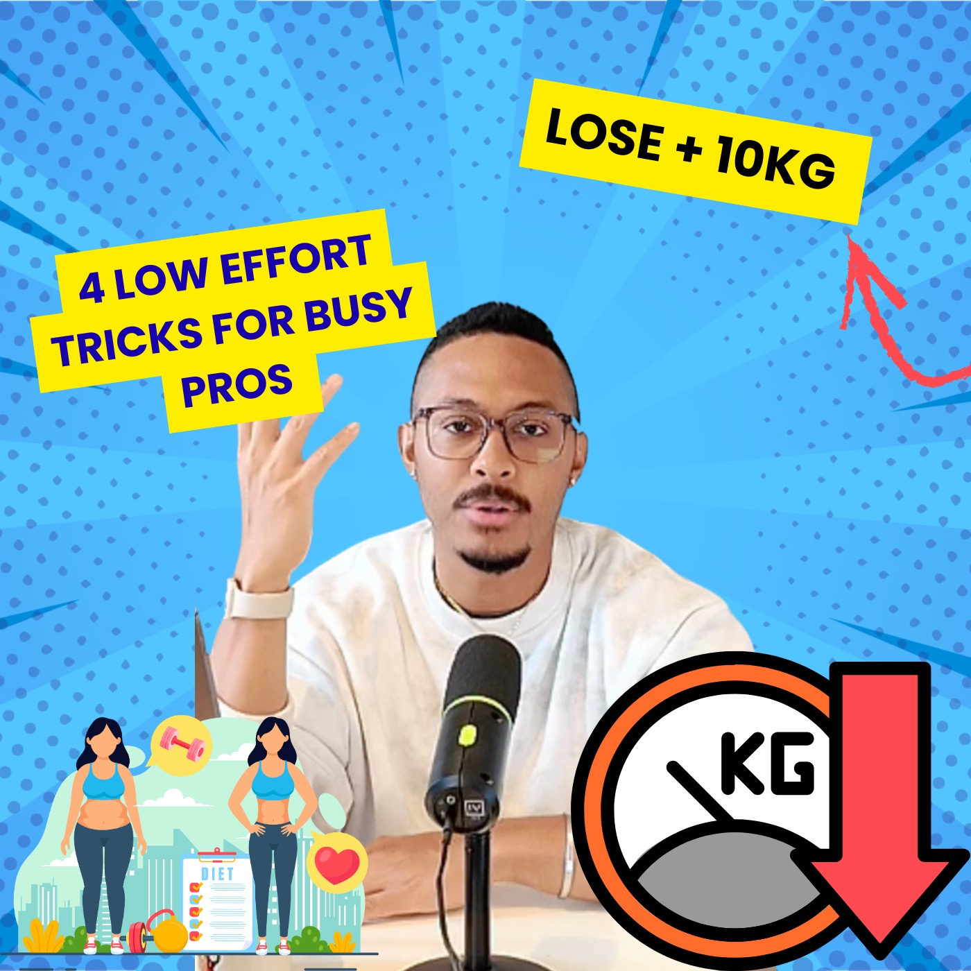 LOSE + 10 KG WITHOUT TRYING (4 PROVEN TRICKS) episode artwork