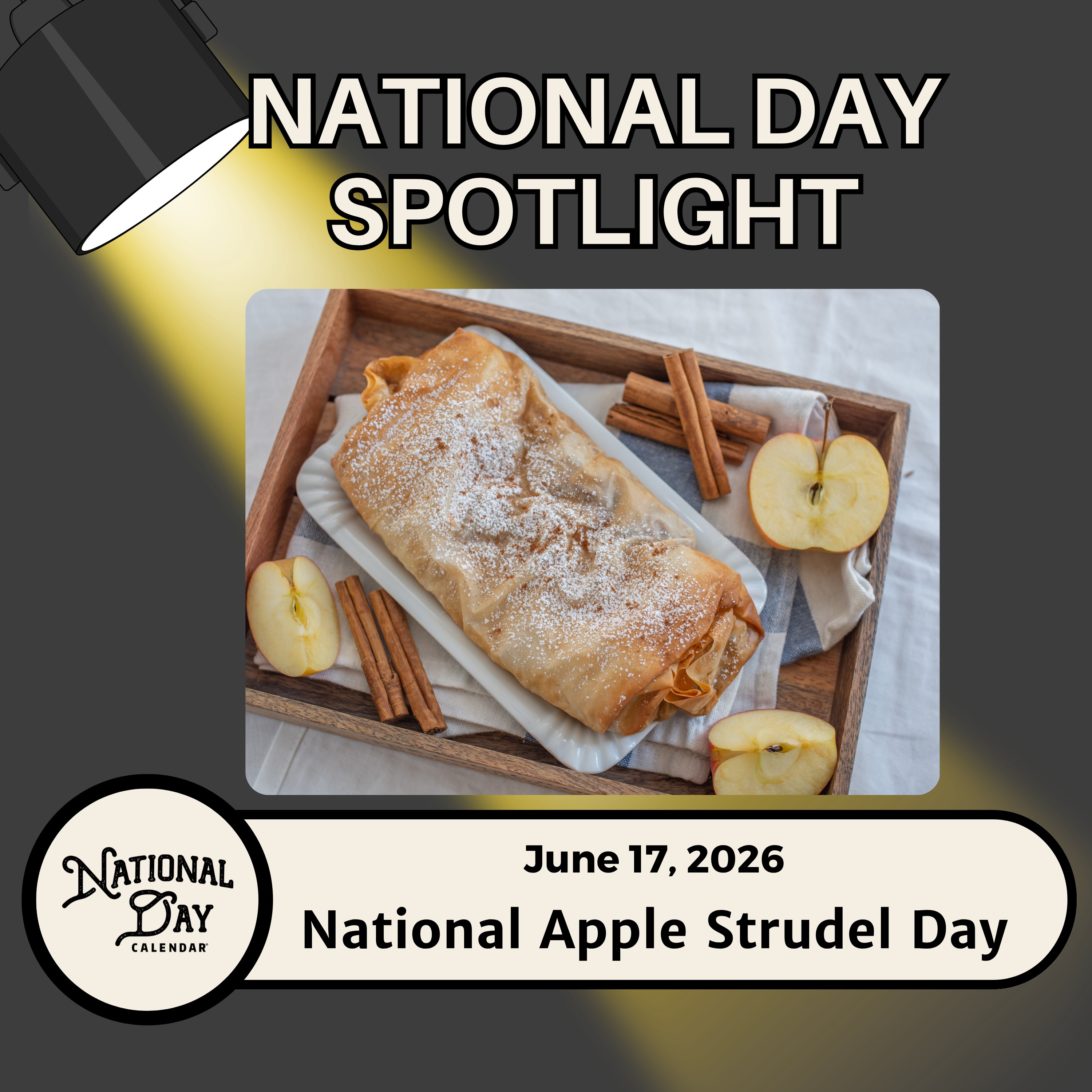National Apple Strudel Day