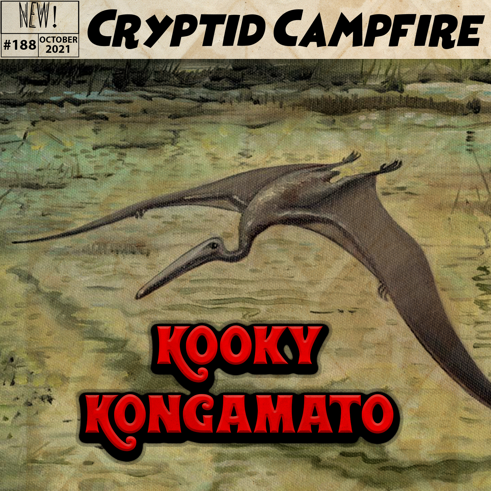 188. Kooky Kongamato episode artwork
