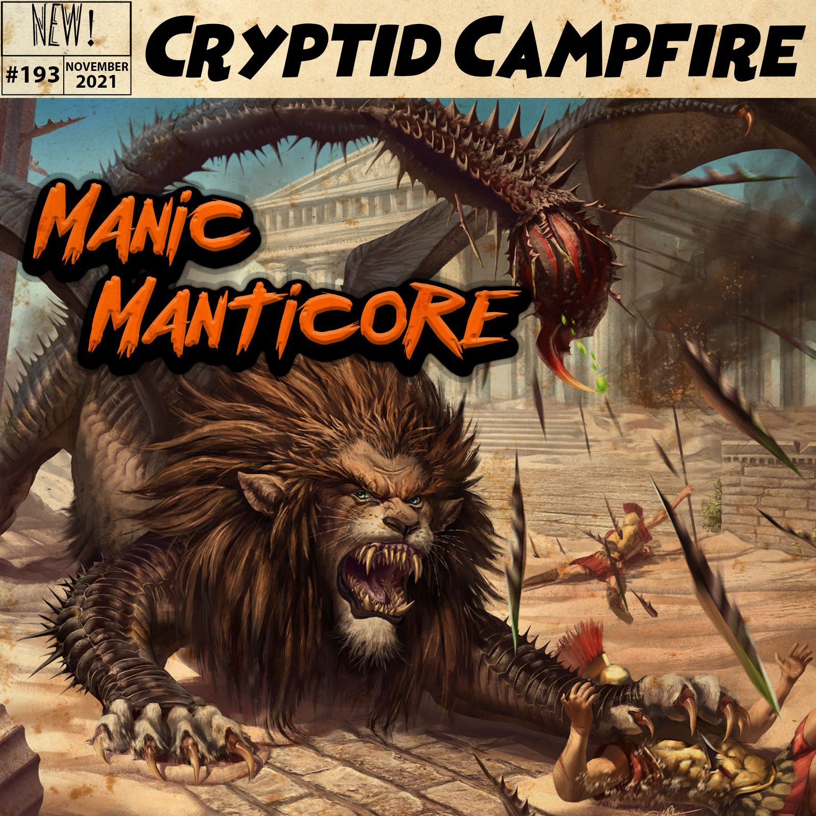 193. Manic Manticore episode artwork