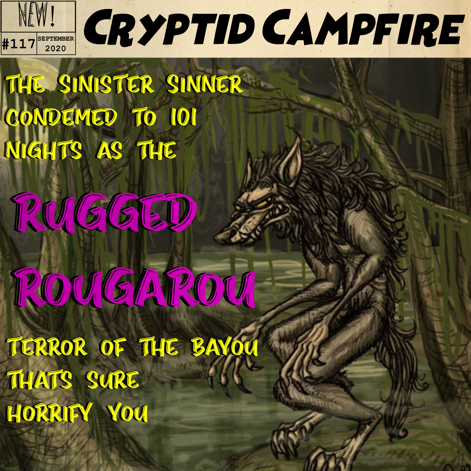 117. Rugged Rougarou episode artwork