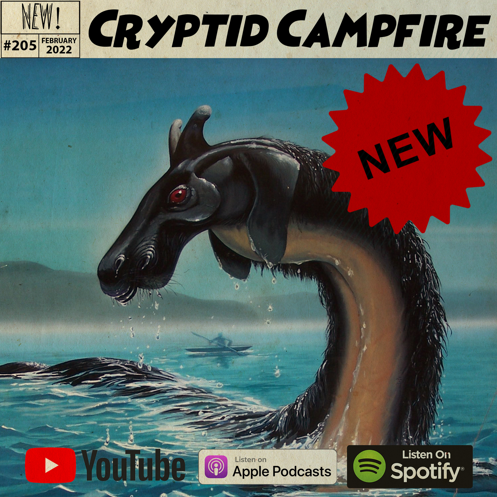 205. Cadborosaurus episode artwork