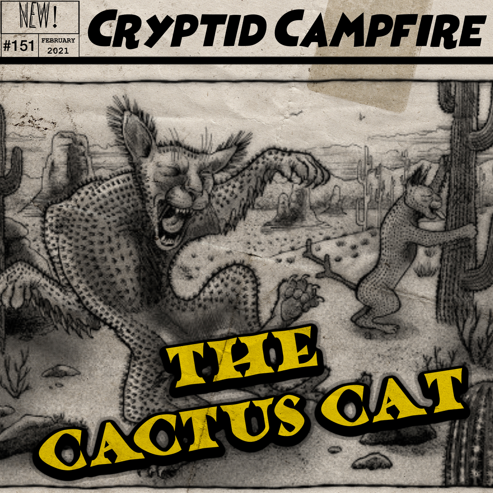 151. Cactus Cat episode artwork