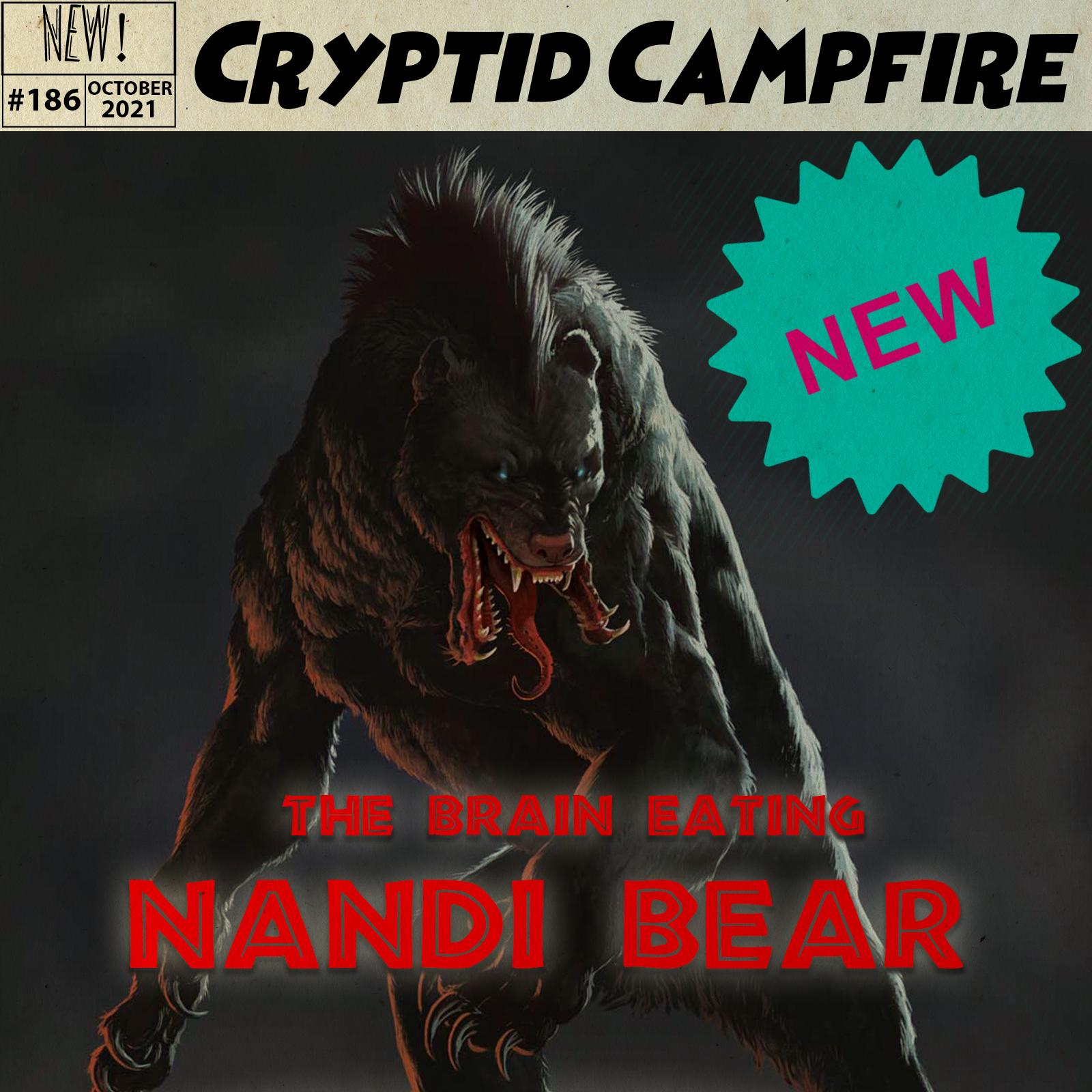 186. Nandi Bear episode artwork