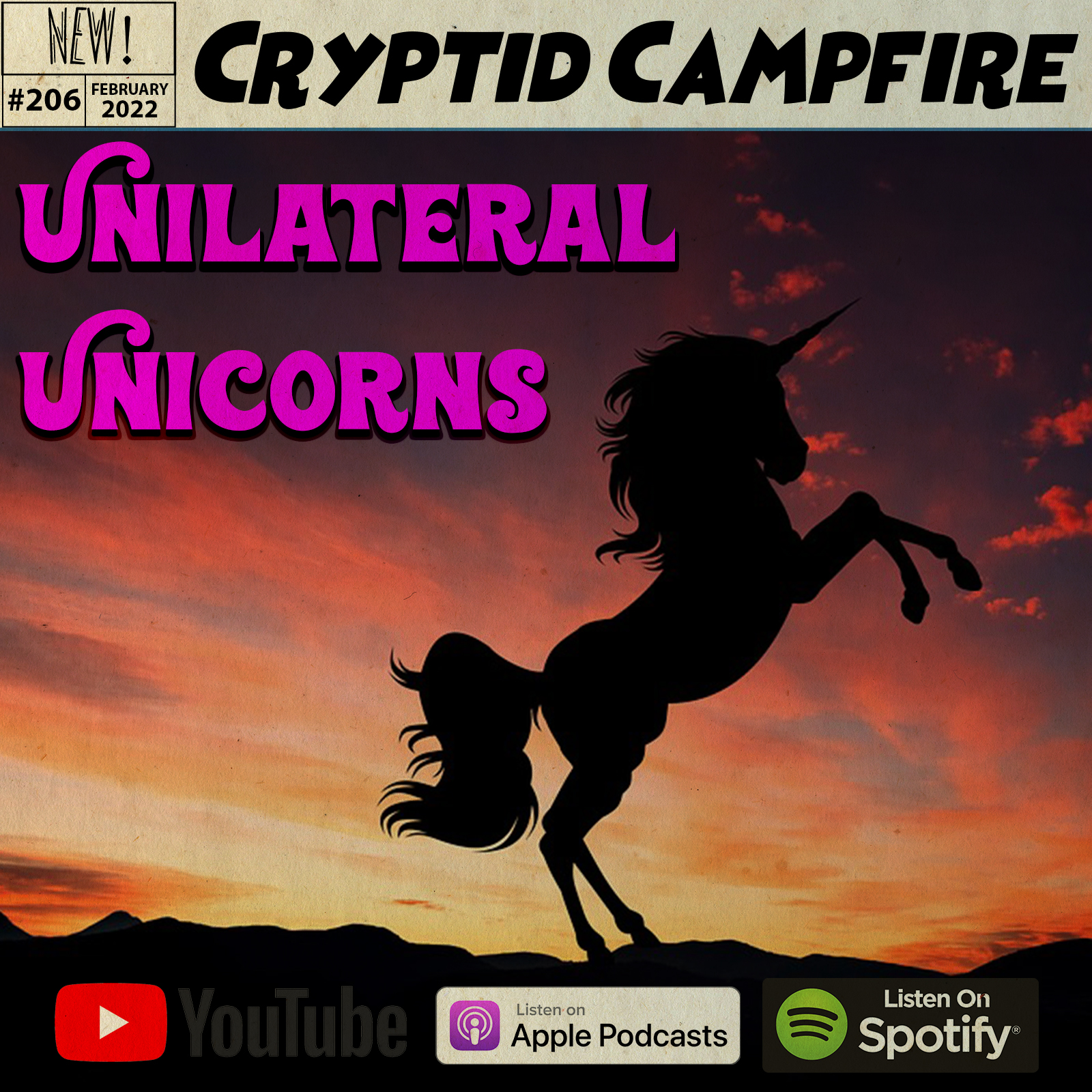 206. Unilateral Unicorns episode artwork