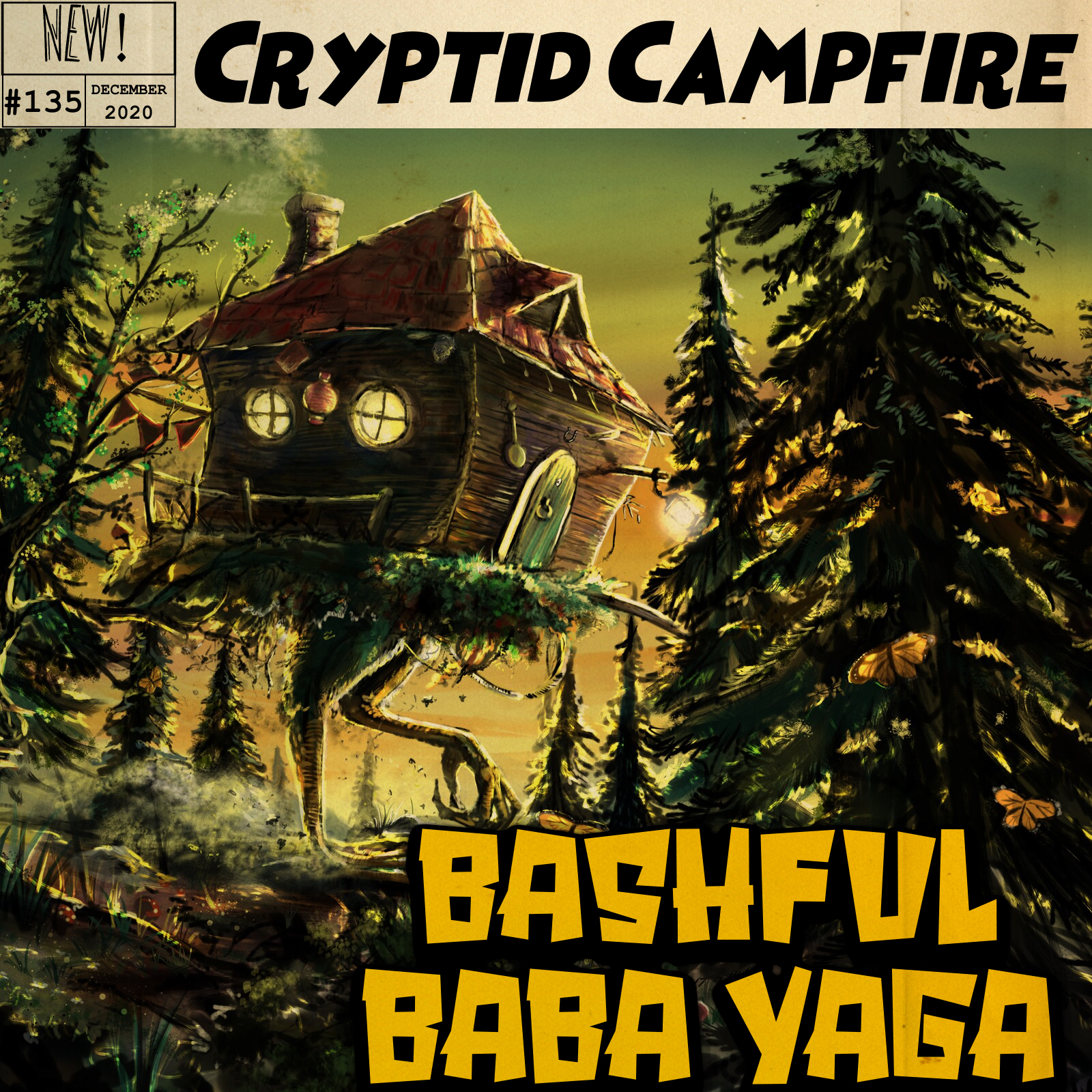 135. Bashful Baba Yaga episode artwork