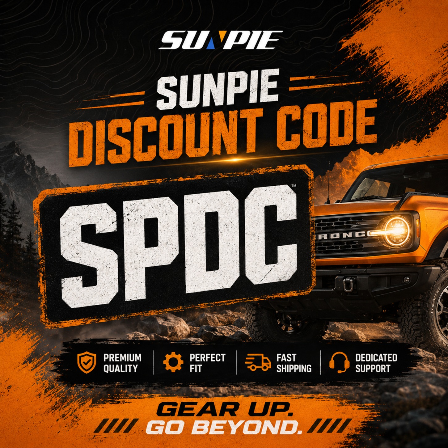 Sunpie Discount Code “SPDC”