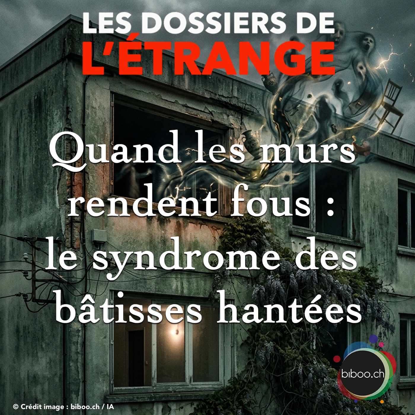 Quand les murs rendent fous : Le syndrome des bâtisses hantées