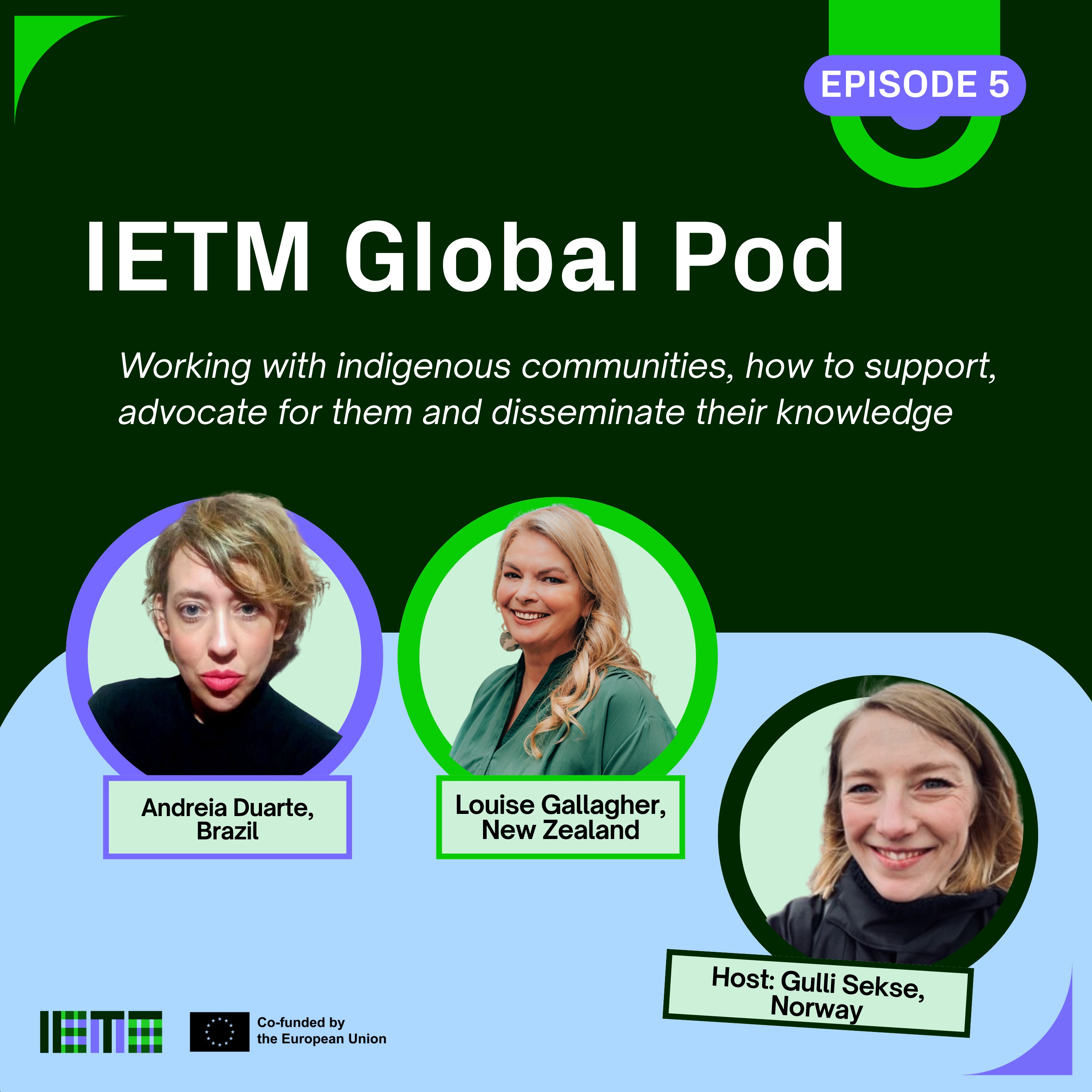 Working with indigenous artistic communities, how to support, advocate for them and disseminate their knowledge episode artwork