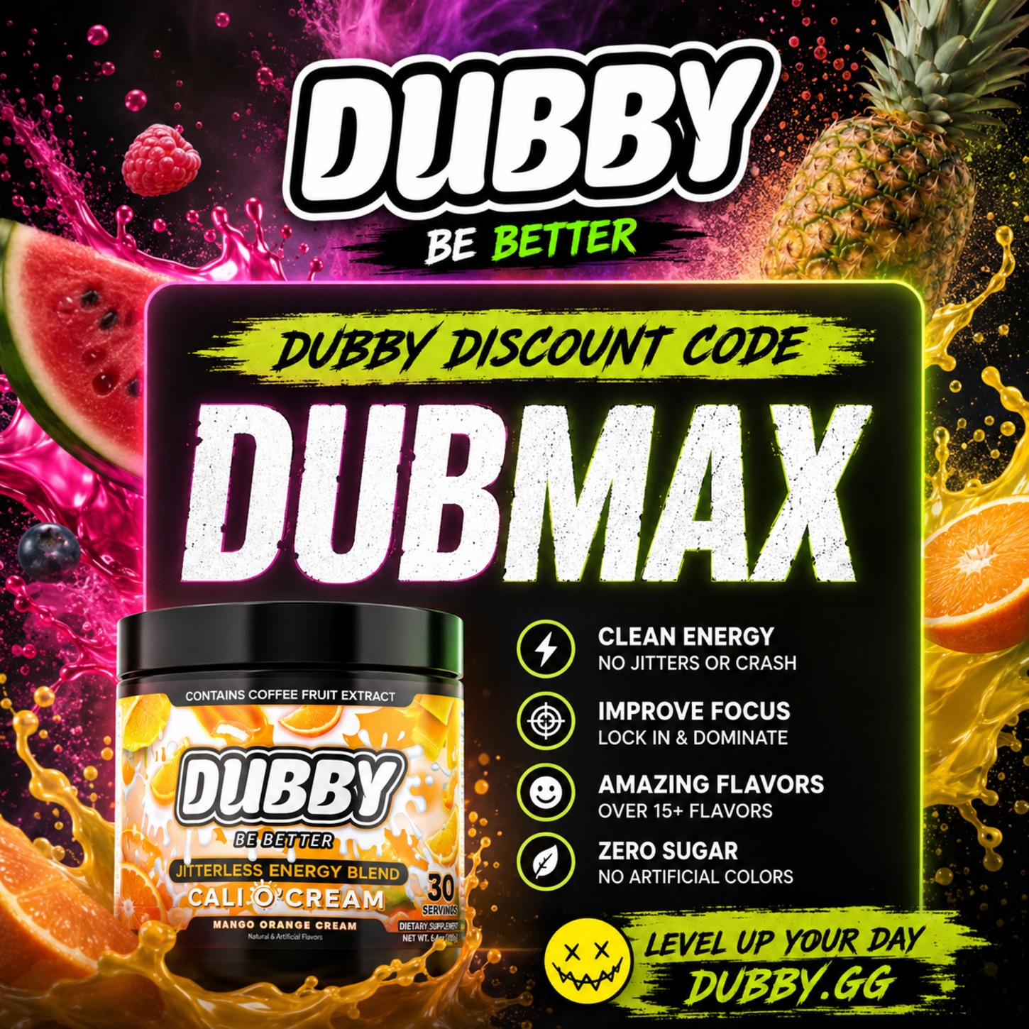Dubby Discount Code “DUBMAX”