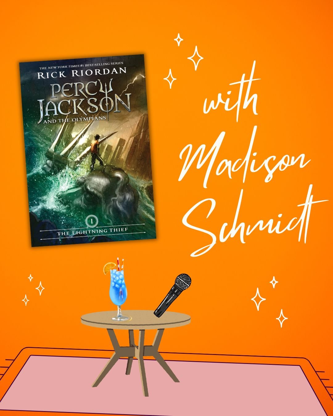 The Percy Jackson Series by Rick Riordan with Madison Schmidt