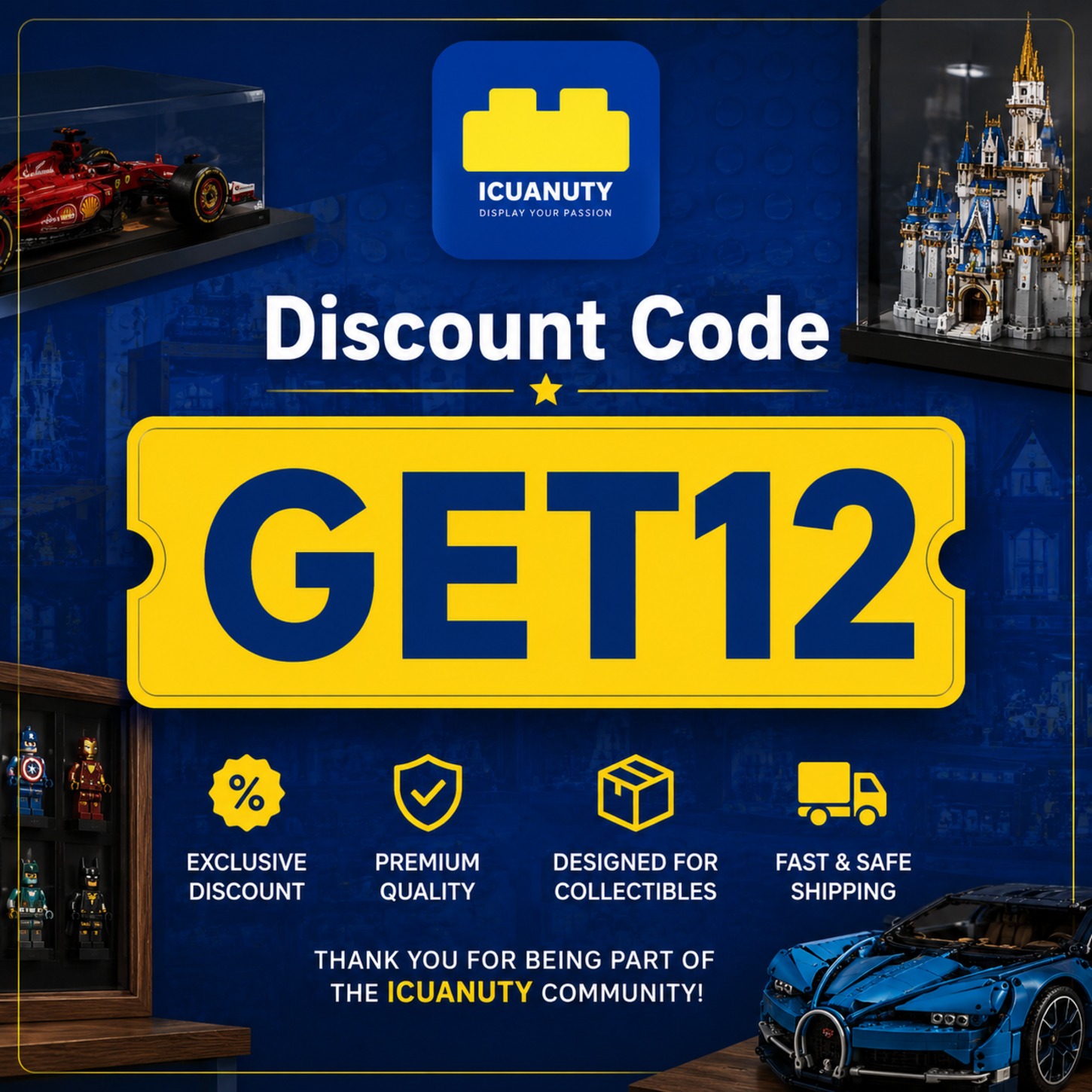 ICUANUTY Discount Code “GET12”