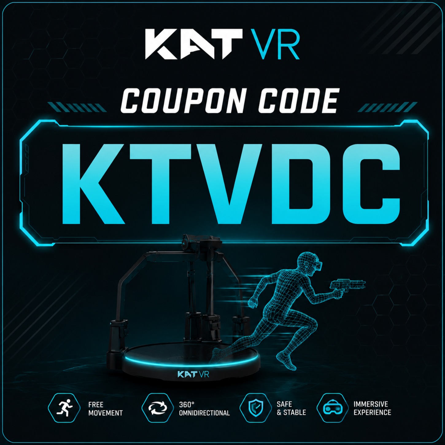 KAT VR Coupon Code “KTVDC”