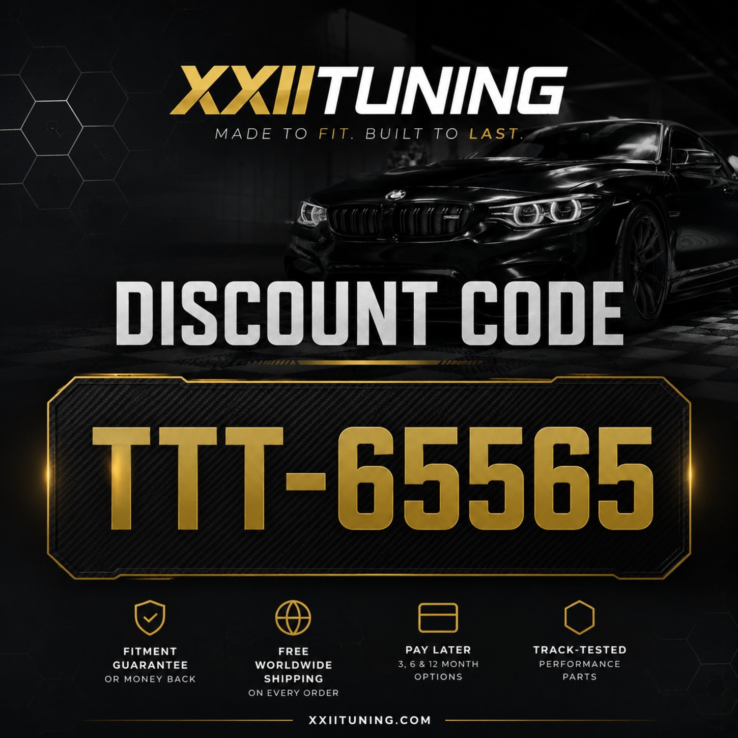XXIITuning Discount Code “TTT-65565”
