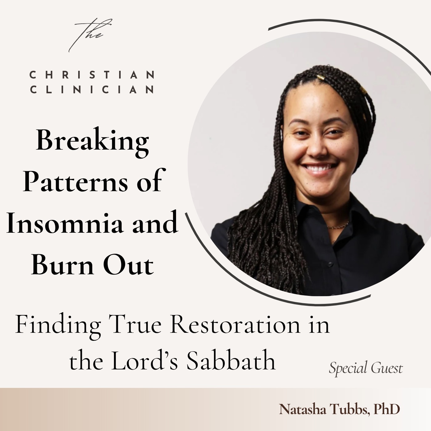 Breaking Patterns of Anxiety, Insomnia, and Burn Out with Dr. Natasha Tubbs (S3E21) episode artwork