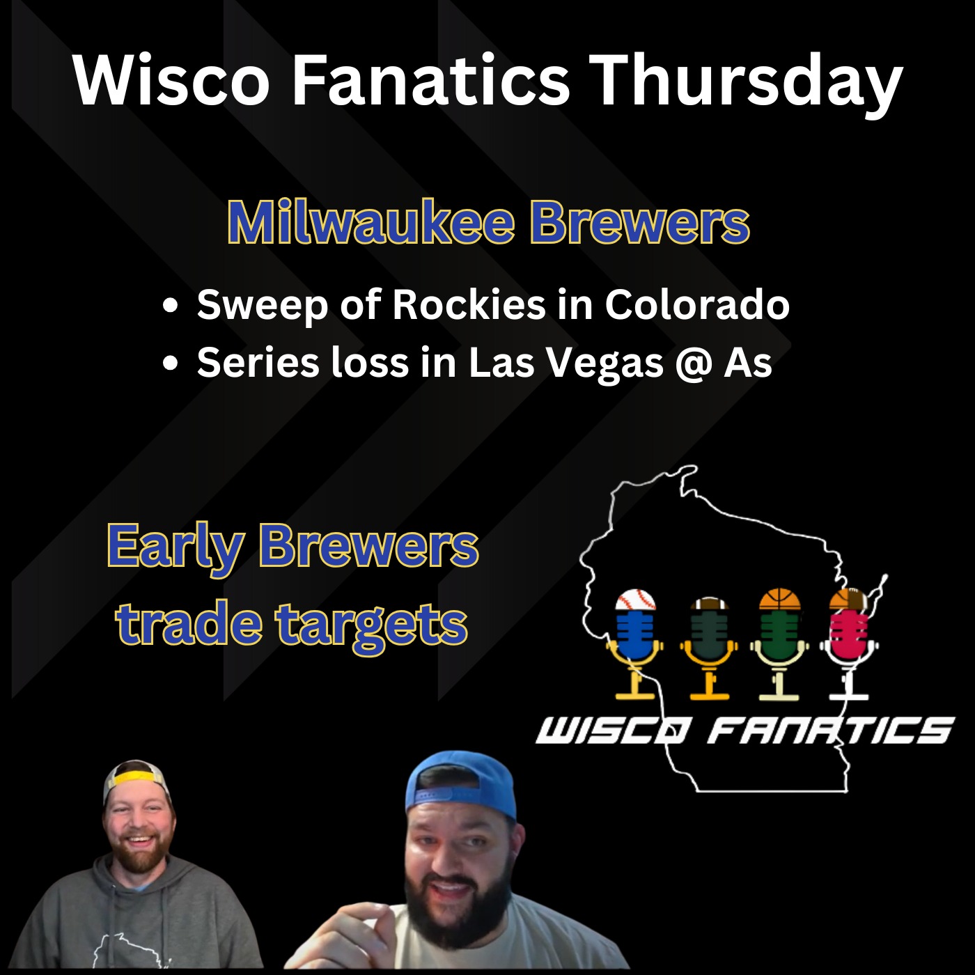 Brewers in Denver and Vegas, early trade ideas episode artwork