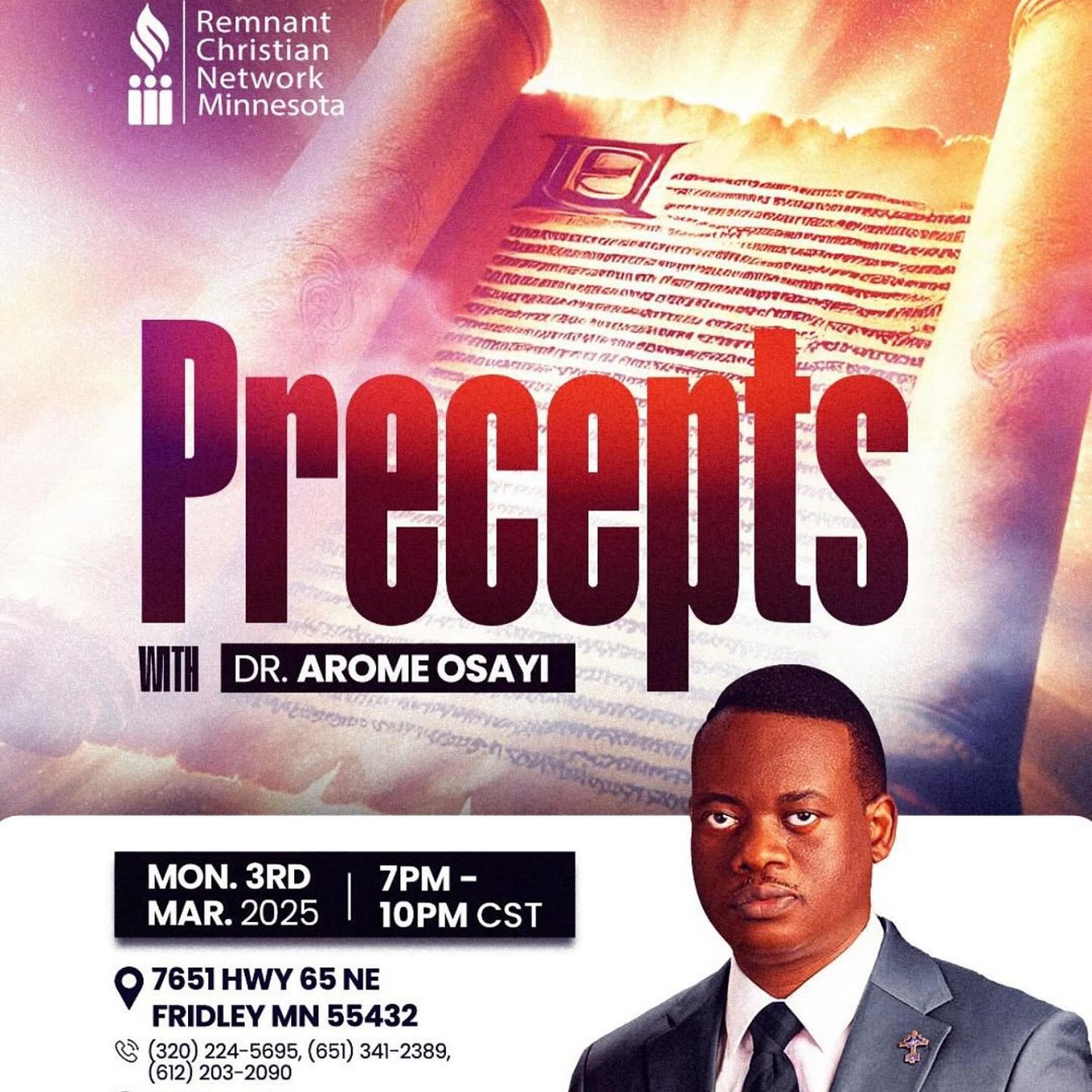 PRECEPTS By   DR. AROME OSAYI episode artwork