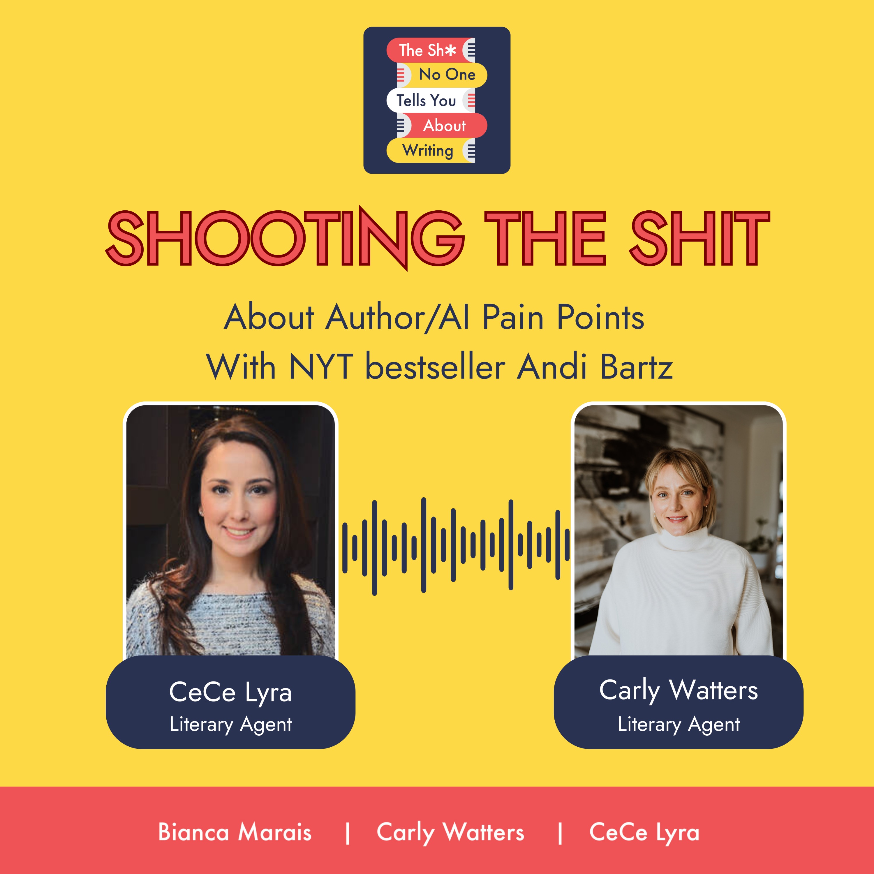 Shooting The Shit About Author/AI Pain Points With NYT bestseller Andrea Bartz artwork