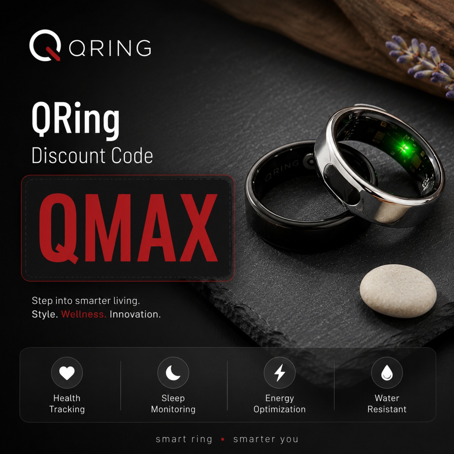 QRing Discount Code “QMAX”