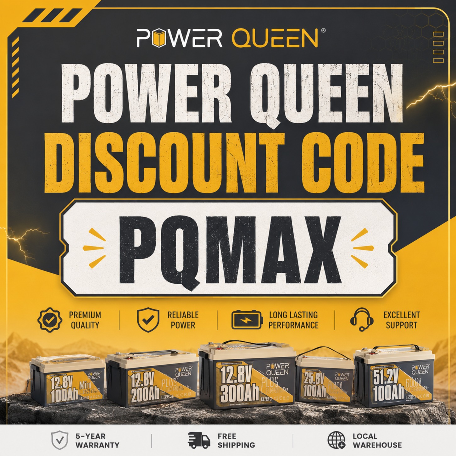 Power Queen Discount Code “PQMAX”