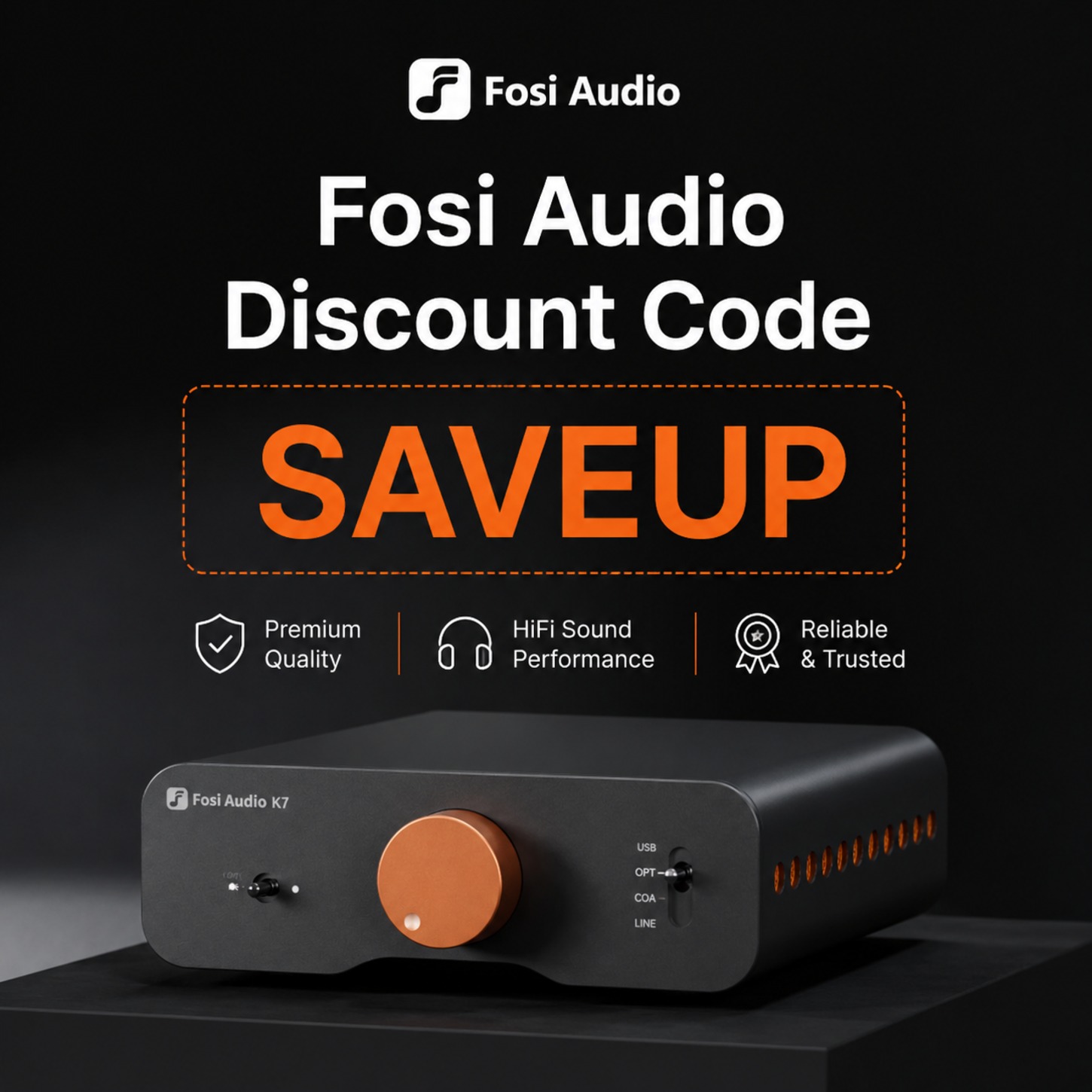 Fosi Audio Discount Code “SAVEUP”