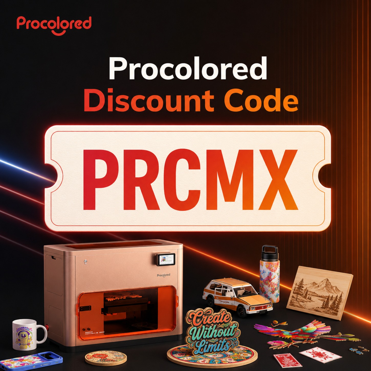 Procolored Discount Code “PRCMX”