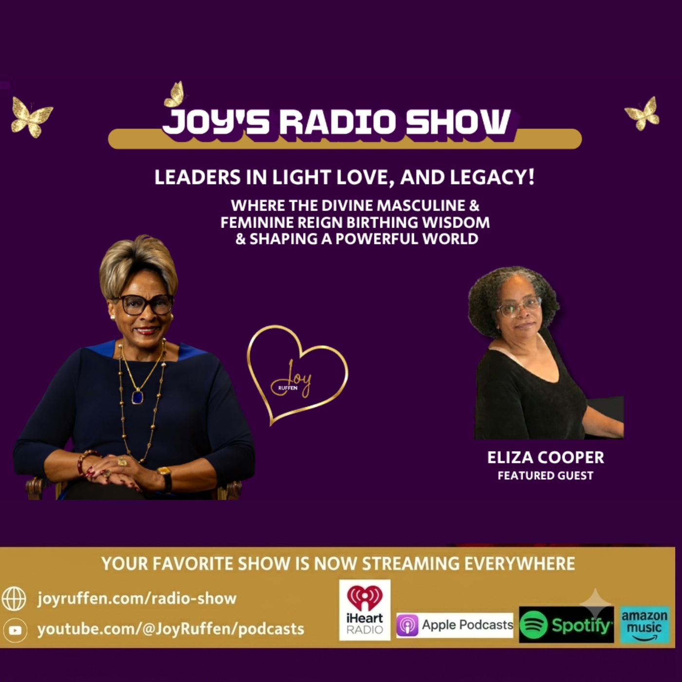Joy’s Radio Show: Leaders in Light, Love, and Legacy with Eliza Cooper episode artwork