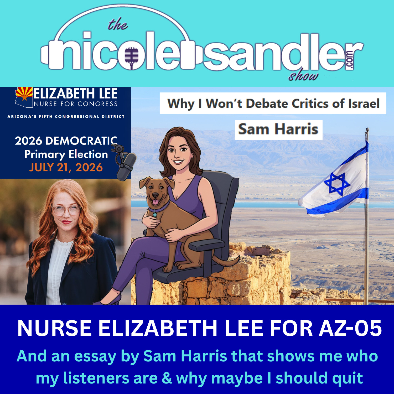 Nurse Lee for Me (AZ-05) & Wow, Do We Disagree (on a different topic)